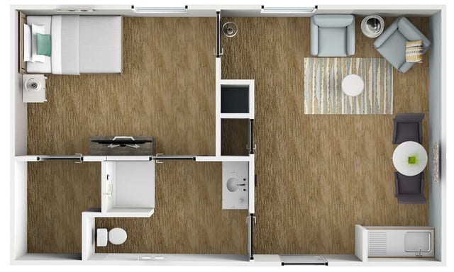 Pineville-One-Bedroom-_-One-Bathroom-572